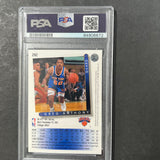 1993-94 Upper Deck #292 Greg Anthony Signed Card AUTO PSA/DNA Slabbed Knicks