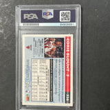 1993-94 Topps #326 Corie Blount Signed Card AUTO PSA Slabbed Bulls