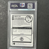 2021-22 NBA Hoops #122 Boban Marjanovic signed Auto Card PSA/DNA Slabbed Mavericks
