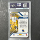 2016 Panini Unparalleled #DD-17 Dan Fouts Signed Card AUTO PSA Slabbed Chargers