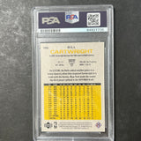 2002-03 Upper Deck #140 Bill Cartwright Signed Card AUTO PSA/DNA Slabbed Bulls