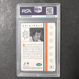2003-04 Parkhurst Original 6 #38 Brad Park Signed Card AUTO PSA Slabbed Bruins