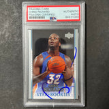 2006-07 Upperdeck Star Rookies #226 Chris Richard Signed Card AUTO PSA Slabbed Timberwolves