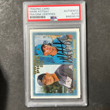 1995-96 Topps #483 Mark Kotsay Signed Card PSA Slabbed Auto Marlins