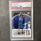 2002-03 Topps Pristine #152 David West Signed Card AUTO PSA Slabbed Hornets