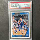 2016-17 Panini Hoops #78 Nikola Vucevic Signed Card AUTO PSA Slabbed Magic