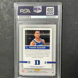 2017-18 Panini Contenders Draft Picks #22 Frank Jackson Signed Card AUTO PSA Slabbed Duke