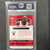 2012-13 Panini #108 Luol Deng Signed Card AUTO PSA Slabbed Bulls