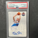 2012 Panini Past & Present Danny Ferry Signed Card AUTO PSA Slabbed Cavs