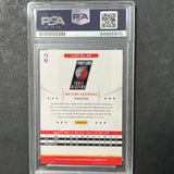 2012 Panini NBA Hoops #285 Meyers Leonard Signed Card AUTO PSA Slabbed Trail Blazers