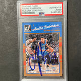 2016-17 Panini Donruss #149 Andre Roberson Signed Card AUTO PSA Slabbed Thunder