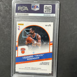 2021-22 Panini Donruss #SS-LTR Truck Robinson Signed Card AUTO PSA Slabbed Knicks