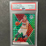 2020 Panini Mosaic #172 Davis Bertans Signed Card AUTO PSA/DNA Slabbed Wizards