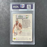 2005-06 Upper Deck #5 Ricky Davis Signed Card AUTO PSA Slabbed Celtics