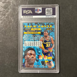 1995 Topps #164 Dale Davis Signed Card PSA Slabbed Pacers