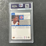 2009 Upper Deck #50 Panini Rodney Stuckey Signed Card AUTO PSA Slabbed Pistons