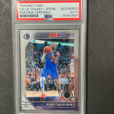 2019-20 Panini Hoops Premium #169 Willie Cauley-Stein Signed Card AUTO PSA Slabbed Mavericks