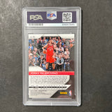 2018-19 Panini Prizm Black #93 Jonas Valanciunas Signed Card AUTO PSA Slabbed Toronto Raptors