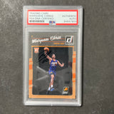 2016-17 Panini Donruss #158 Marquese Chriss Signed Card AUTO PSA Slabbed RC Suns