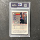 1997 Topps #113 Terrell Brandon Signed Card AUTO PSA/DNA Slabbed Cavs