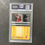 2003 Fleer #114 Tyson Chandler Signed Card AUTO PSA Slabbed Bulls