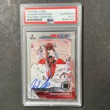 2019-20 Panini Hoops #196 Hassan Whiteside Signed Card AUTO PSA Slabbed Heat