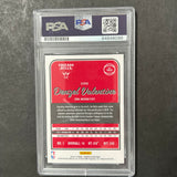 2016-17 Donruss #163 Denzel Valentine Signed Card AUTO PSA Slabbed RC