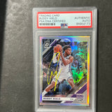 2019-20 Panini Optic #67 Buddy Hield Signed Card AUTO PSA Slabbed Kings