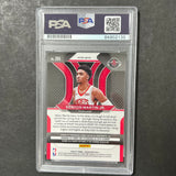 2020-21 Panini Prizm #265 Kenyon Martin Jr. Signed Card AUTO PSA Slabbed RC Rockets