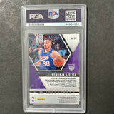 2019-20 Panini Mosaic #50 Nemanja Bjelica Signed Card AUTO PSA/DNA Slabbed Kings