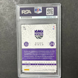 2016-17 Panini Excalibur #110 Buddy Hield Signed Card AUTO PSA Slabbed Kings RC