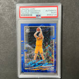 2020-21 Panini Donruss Optic #88 Bojan Bogdanovic Signed Card AUTO PSA Slabbed Jazz