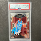 2020-21 Panini Select #98 Kenyon Martin Jr. Signed Card AUTO PSA Slabbed RC Rockets