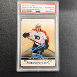 2021-22 Upper Deck Artifacts #62 James Van Riemsdyk Signed Card AUTO PSA slabbed Flyers