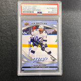 2023-24 Upper Deck Ice Battles #59 Alex Killorn Signed Card AUTO PSA slabbed Lightning