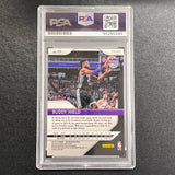 2018-19 Panini Prizm #171 Buddy Hield Signed Card AUTO PSA Slabbed Kings