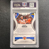 2019-20 Panini Prizm #178 Mitchell Robinson Signed Card AUTO 10 PSA Slabbed Knicks