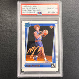 2021-22 Panini Donruss Optic Rated Rookie #224 Miles McBride Signed Card PSA AUTO 10 Slabbed Knicks