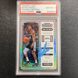 2022-23 Panini Contenders #78 Devin Vassell Signed Card AUTO 10 PSA/DNA Slabbed Spurs