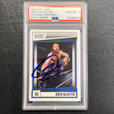 2022 Panini Chronicles Score Smackdown #191 Drew McIntyre Signed Card AUTO 10 PSA/DNA Slabbed WWE