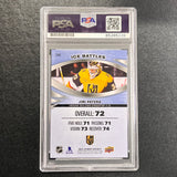 2023-24 Upper Deck MVP Hockey Ice Battles #248 Jiri Patera Signed Card AUTO PSA/DNA Slabbed Knights