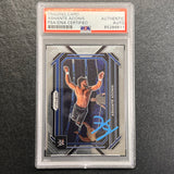 2023 Panini Prizm Smackdown #86 Ashante Adonis Signed Card PSA Slabbed AUTO WWE