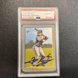 2020 Topps #TR-13 Josh Rojas Signed Card AUTO PSA Slabbed Diamondbacks