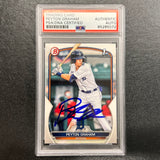 2023 Topps 1st Bowman #BP-57 Peyton Graham Signed Card PSA/DNA Slabbed AUTO Tigers