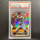 2023 Topps Bowman Chrome #BDC-65 Termarr Johnson Signed Card PSA/DNA Slabbed AUTO Pirates