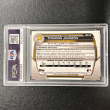 2023 Topps Bowman Chrome #BDC-65 Termarr Johnson Signed Card PSA/DNA Slabbed AUTO Pirates