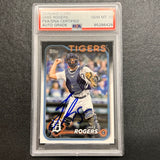 2024 Topps Series One #302 Jake Rogers Signed Card PSA/DNA Authenticated Slabbed AUTO 10 Tigers