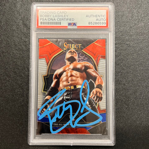 2023 Panini Prizm Select #96 Bobby Lashley Signed Card AUTO PSA Slabbed WWE