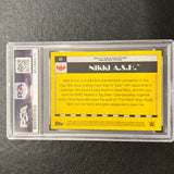 2021 Topps RAW #31 Nikki A.S.H. Signed Card AUTO PSA Slabbed WWE