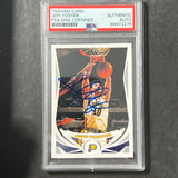 2004-05 Topps #98 Jeff Foster Signed Card AUTO PSA Slabbed Pacers